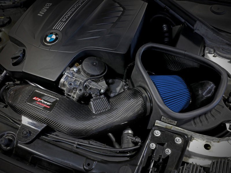 aFe Track Series Carbon Fiber Intake w/Pro 5R Filter BMW M2 (F87) 16 - 18 L6 - 3.0L (t) N55 - CPC Performance