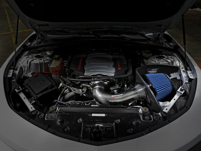 aFe Track Series Carbon Fiber Pro 5R AIS - 16 - 19 Chevrolet Camaro SS V8 - 6.2L - CPC Performance