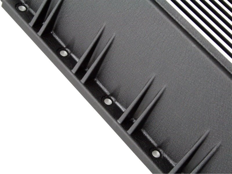 afe Transmission Pan (Black); Ford Diesel Trucks 03 - 10 V8 - 6.0/6.4L (td) - CPC Performance