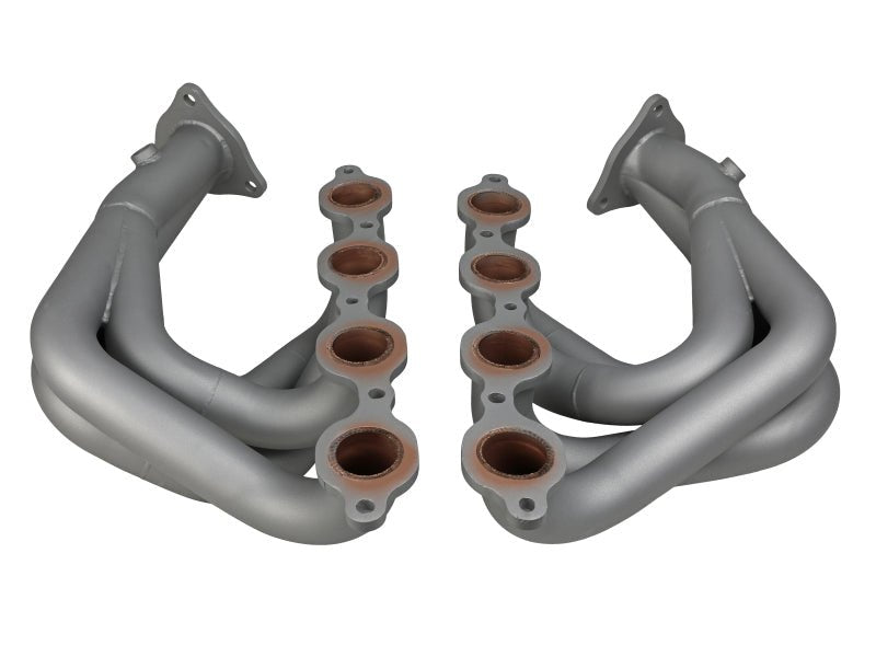 aFe Twisted 304SS Header 2020 Chevy Corvette (C8) 6.2L V8 - Titanium Ceramic Coated - CPC Performance