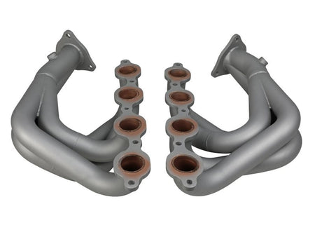aFe Twisted 304SS Header 2020 Chevy Corvette (C8) 6.2L V8 - Titanium Ceramic Coated - CPC Performance