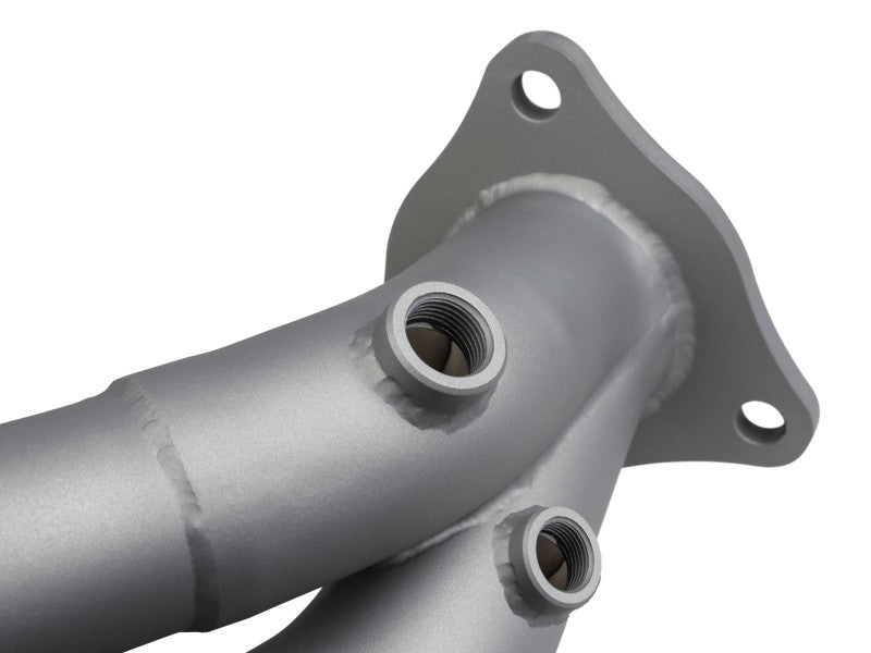 aFe Twisted 304SS Header 2020 Chevy Corvette (C8) 6.2L V8 - Titanium Ceramic Coated - CPC Performance