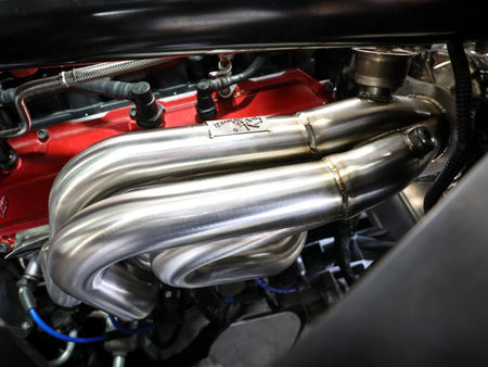 aFe Twisted 304SS Header 2020 Chevy Corvette (C8) 6.2L V8 - Titanium Ceramic Coated - CPC Performance