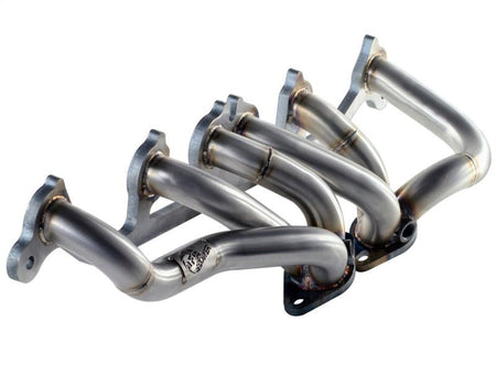aFe Twisted Steel Header SS - 409 HDR Jeep Wrangler TJ 00 - 06 I6 - 4.0L - CPC Performance
