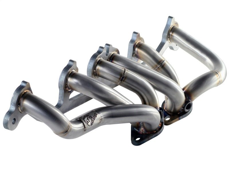 aFe Twisted Steel Header SS - 409 HDR Jeep Wrangler TJ 00 - 06 I6 - 4.0L - CPC Performance