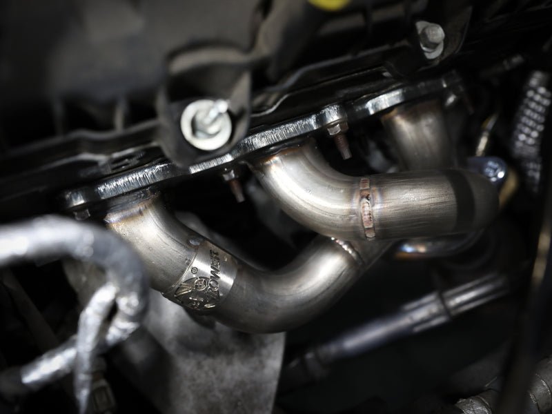 aFe Twisted Steel Shorty Header 11 - 17 Ford Mustang V6 - 3.7L - CPC Performance