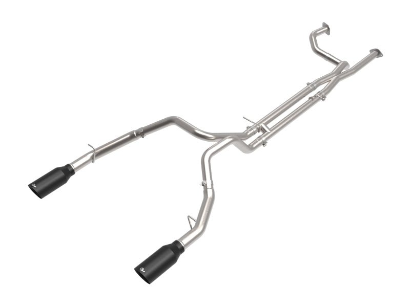 aFe Vulcan Series 3in 304SS Cat - Back Exhaust 21+ Ram 1500 TRX V8 - 6.2L w/ Black Tips - CPC Performance