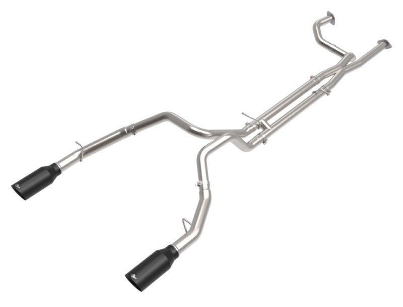 aFe Vulcan Series 3in 304SS Cat - Back Exhaust 21+ Ram 1500 TRX V8 - 6.2L w/ Black Tips - CPC Performance