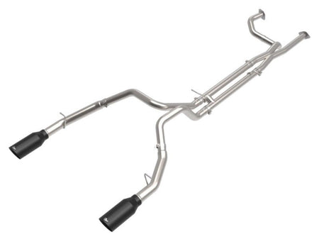 aFe Vulcan Series 3in 304SS Cat - Back Exhaust 21+ Ram 1500 TRX V8 - 6.2L w/ Black Tips - CPC Performance