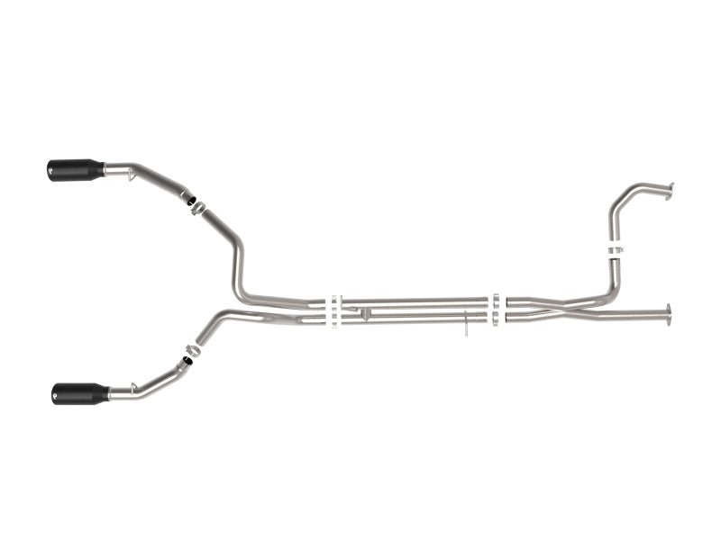 aFe Vulcan Series 3in 304SS Cat - Back Exhaust 21+ Ram 1500 TRX V8 - 6.2L w/ Black Tips - CPC Performance