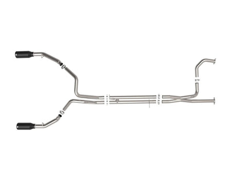 aFe Vulcan Series 3in 304SS Cat - Back Exhaust 21+ Ram 1500 TRX V8 - 6.2L w/ Black Tips - CPC Performance