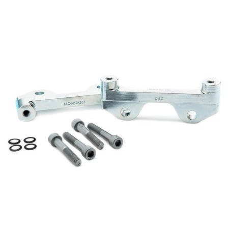 Alcon 2007+ Jeep JK - JL 330x22mm Rotors 4 - Piston Calipers Rear Brake Kit (Includes Brake Lines) - Red - CPC Performance