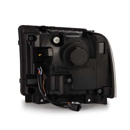 AlphaRex 05 - 07 Ford Super Duty/Excursion LUXX - Series LED Projector Headlights - Alpha - Black - CPC Performance