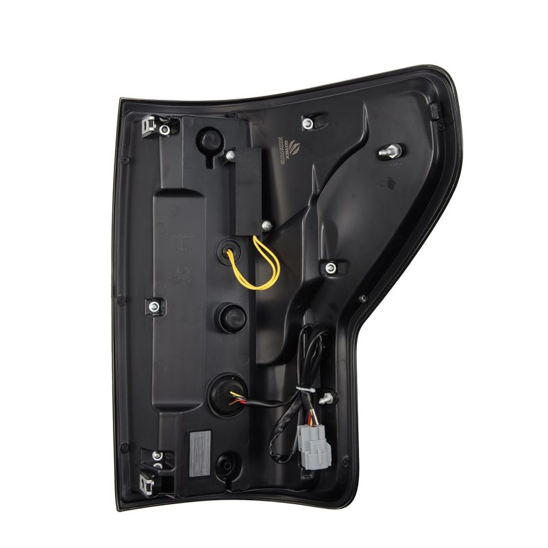 AlphaRex 07 - 13 Toyota Tundra LUXX - Series LED Tail Lights Alpha - Black - CPC Performance