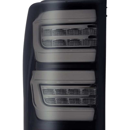 AlphaRex 07 - 13 Toyota Tundra PRO - Series LED Tail Lights Jet Black - CPC Performance
