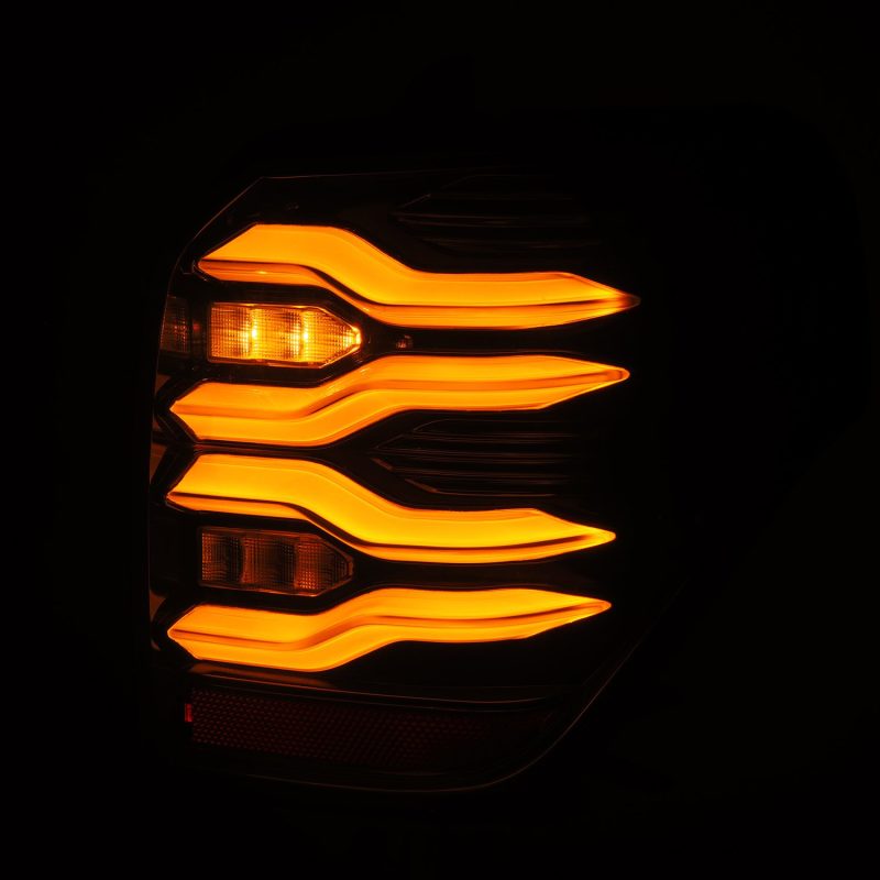 AlphaRex 10 - 21 Toyota 4Runner LUXX LED Taillights Alpha Blk w/Activ Light/Seq Signal - CPC Performance