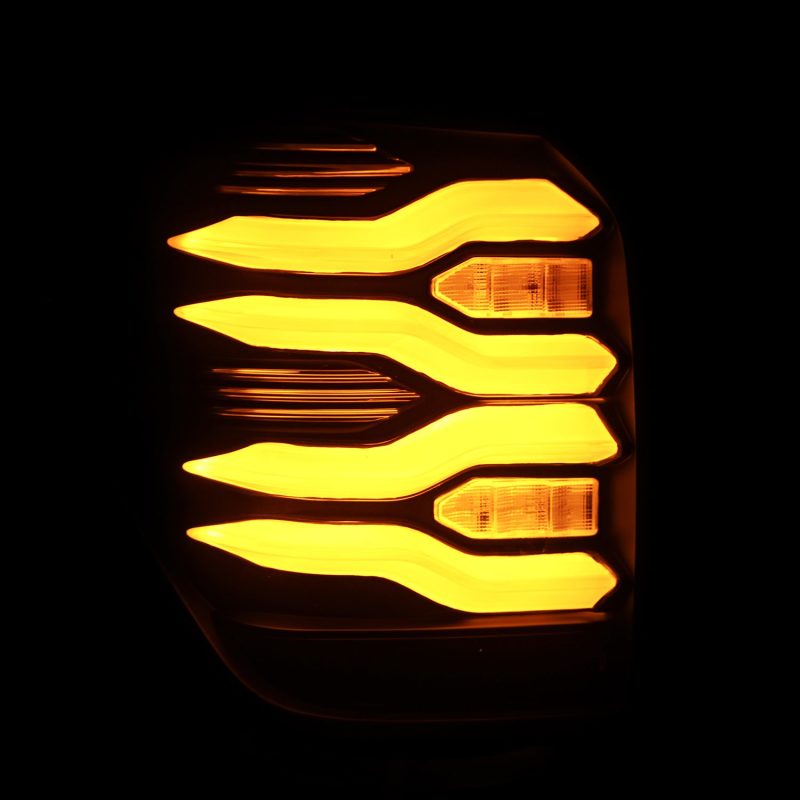 AlphaRex 10 - 21 Toyota 4Runner LUXX LED Taillights Blk w/Activ Light/Seq Signal - CPC Performance