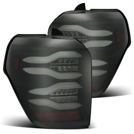 AlphaRex 10 - 21 Toyota 4Runner PRO - Series LED Tail Lights Jet Black - CPC Performance