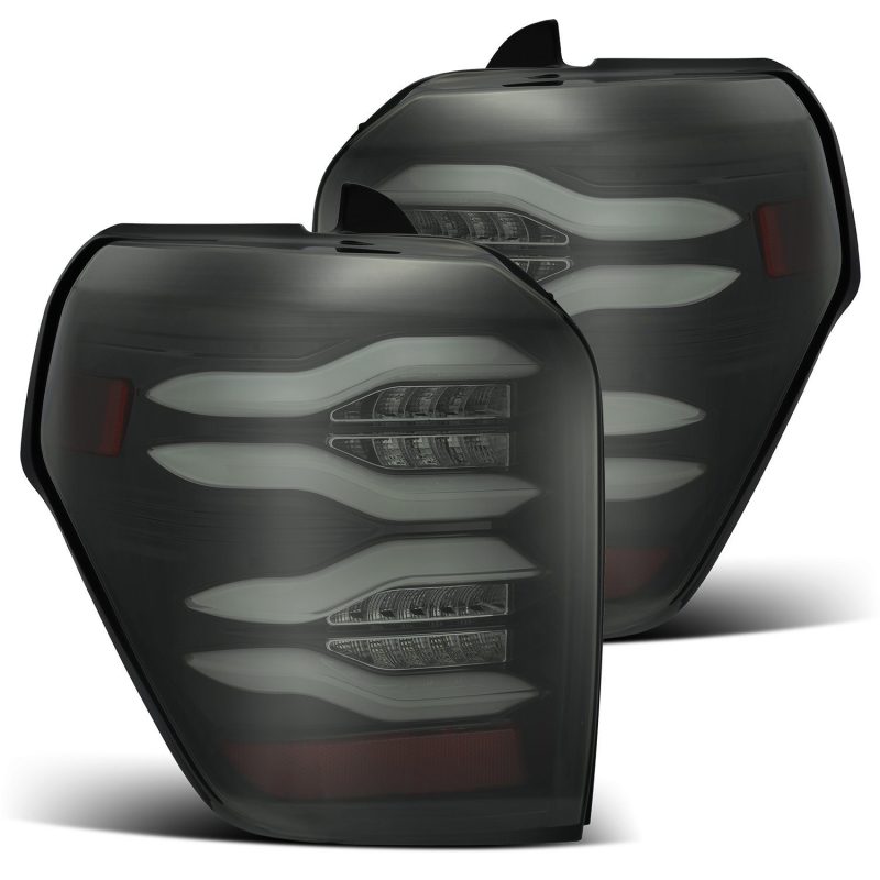 AlphaRex 10 - 21 Toyota 4Runner PRO - Series LED Tail Lights Jet Black - CPC Performance