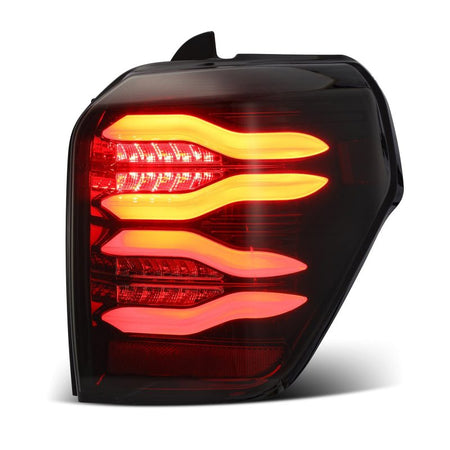 AlphaRex 10 - 21 Toyota 4Runner PRO - Series LED Tail Lights Jet Black - CPC Performance