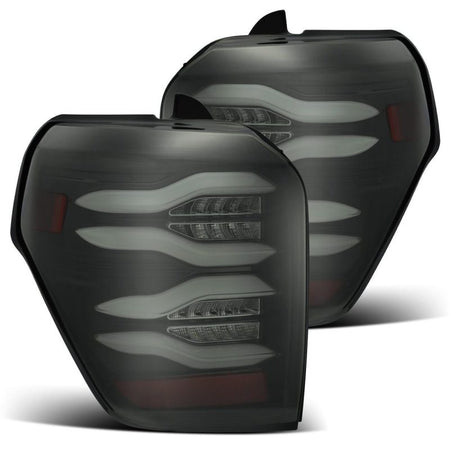 AlphaRex 10 - 21 Toyota 4Runner PRO - Series LED Tail Lights Jet Black - CPC Performance