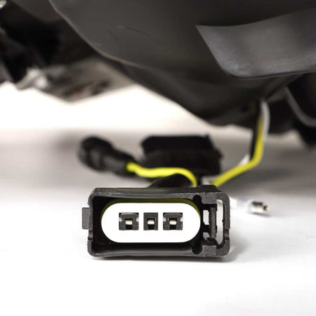 AlphaRex 11 - 16 Ford F - 350 SD NOVA LED Proj Headlights Plank Style Alpha Blk w/Activ Light/Seq Signal - CPC Performance