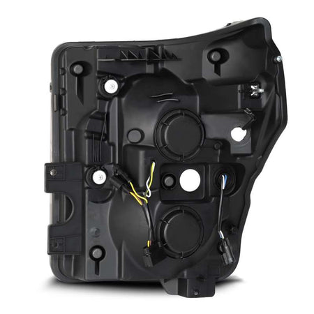 AlphaRex 11 - 16 Ford F - 350 SD NOVA LED Proj Headlights Plank Style Chrm w/Activ Light/Seq Signal - CPC Performance