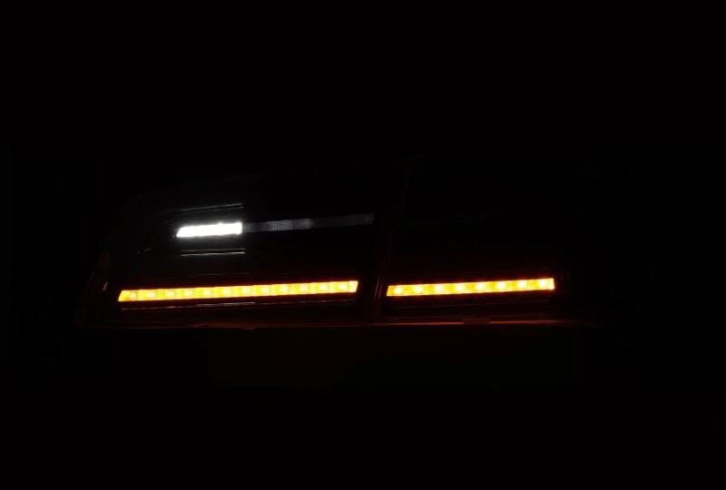 AlphaRex 12 - 21 Tesla Model S LUXX - Series LED Tail Lights - Alpha - Black - CPC Performance