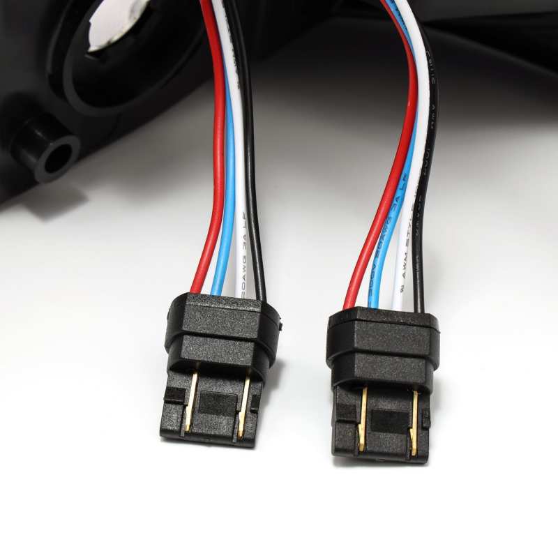 AlphaRex 14 - 18 GMC Sierra 1500 PRO - Series LED Tail Lights Jet Black - CPC Performance