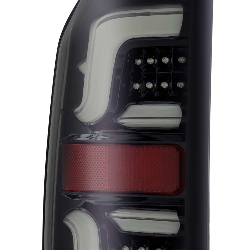 AlphaRex 14 - 20 Toyota Tundra PRO - Series LED Tail Lights Jet Black - CPC Performance