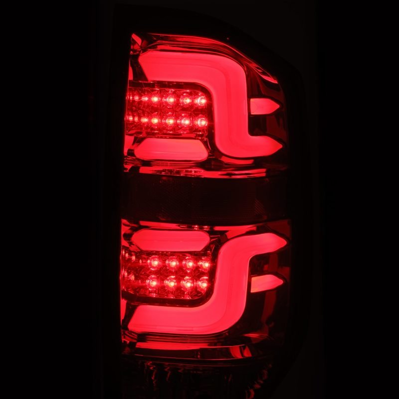 AlphaRex 14 - 20 Toyota Tundra PRO - Series LED Tail Lights Jet Black - CPC Performance