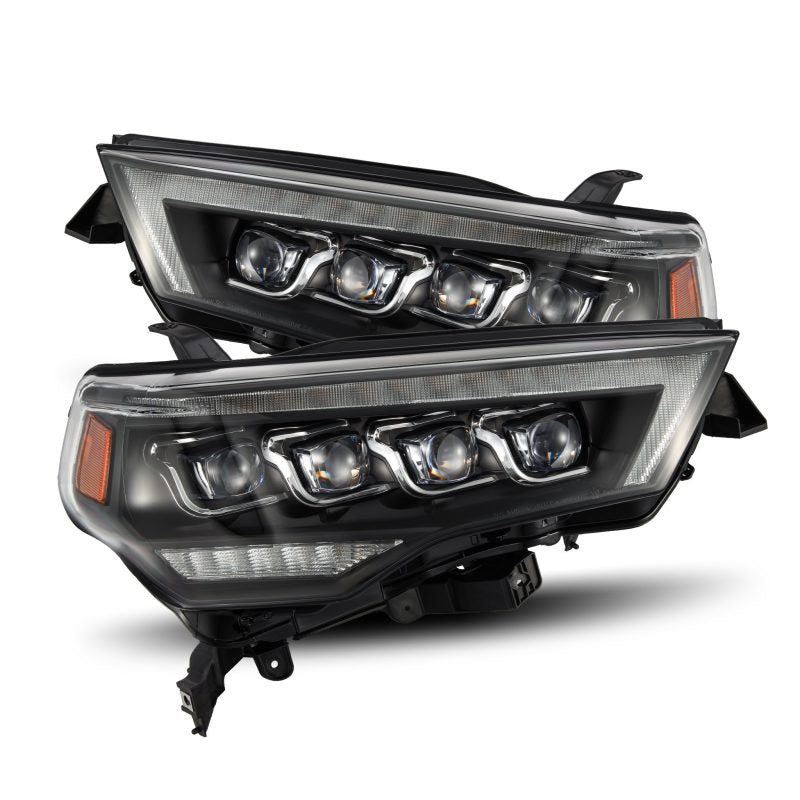 AlphaRex 14 - 22 Toyota 4Runner (2021 Req. Conv) NOVA LED Proj HL Blk w/Actv Light & Seq. Sig + SB DRL - CPC Performance