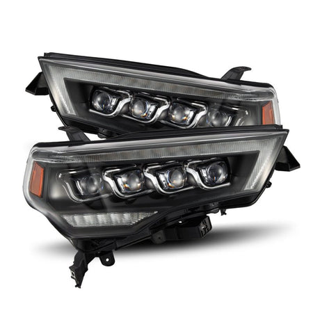 AlphaRex 14 - 22 Toyota 4Runner (2021 Req. Conv) NOVA LED Proj HL Blk w/Actv Light & Seq. Sig + SB DRL - CPC Performance