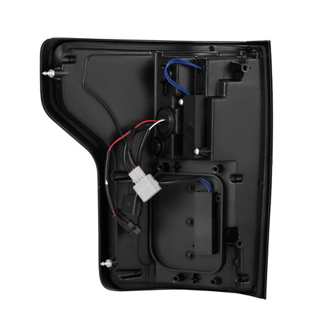 AlphaRex 15 - 20 Ford F150 Luxx - Series LED Tail Lights Alpha - Black - CPC Performance