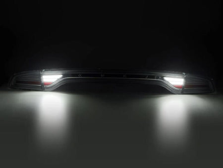 AlphaRex 15 - 23 Dodge Charger NOVA - Series Prismatic LED Tail Lights Black - CPC Performance