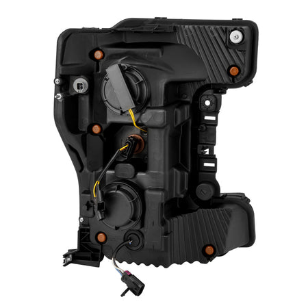 AlphaRex 17 - 19 Ford F - 250/350/450 SD NOVA - Series LED Proj Headlights Bk w/Actv Light SeqSig & SBDRL - CPC Performance