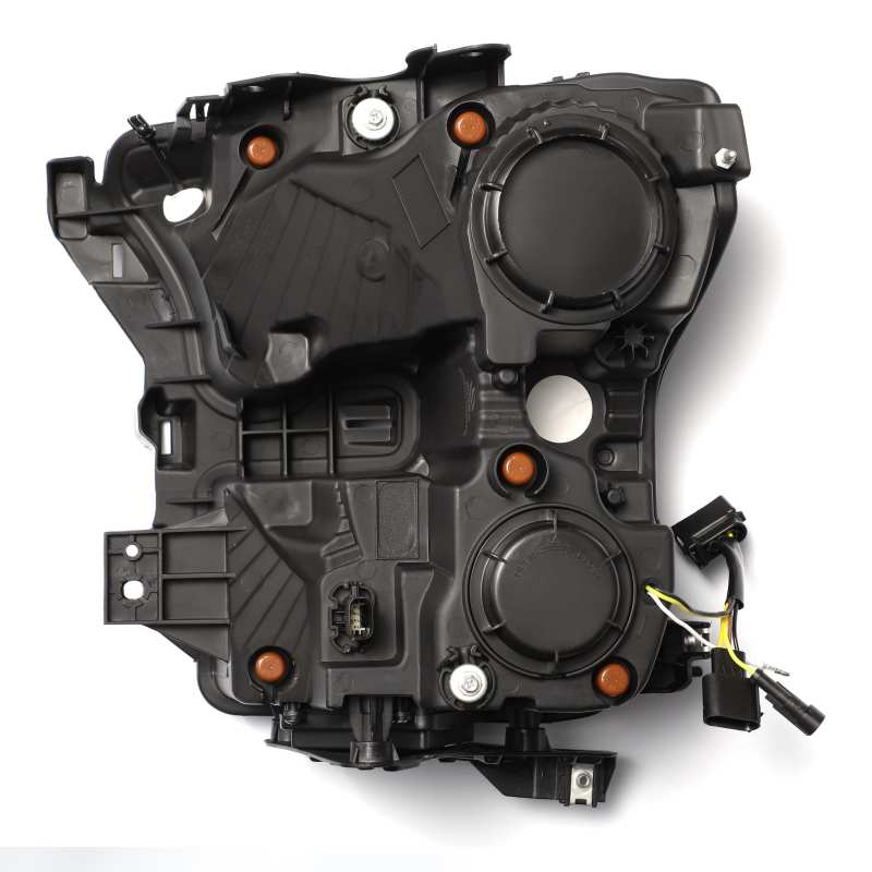 AlphaRex 17 - 20 Ford Raptor NOVA LED Proj Headlights Plank Style Alpha Black w/Activ Light/Seq Signal - CPC Performance