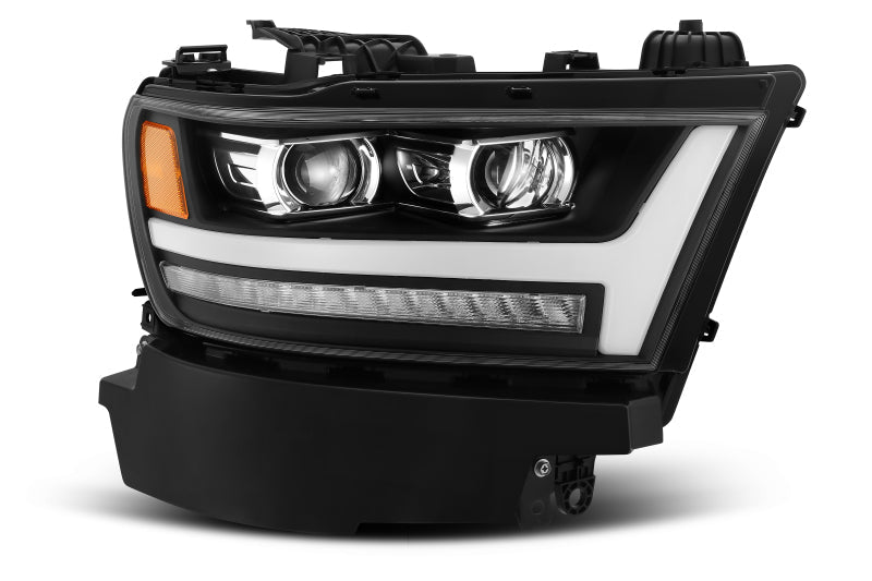AlphaRex 19 - 20 Ram 1500HD PRO - Series Proj Headlight Plnk Style Blk w/Activ Light/Seq Signal/Plnk DRL - CPC Performance