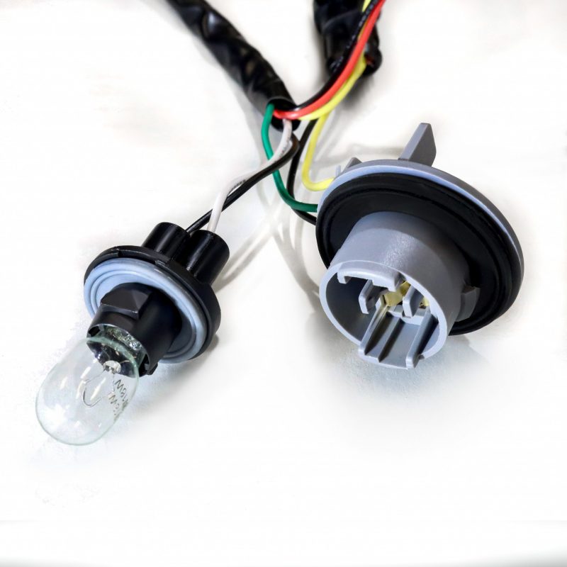 AlphaRex 19 - 22 Dodge Ram 2500/3500 Stock LED Tail Light to AlphaRex Tail Light Converters - Pair - CPC Performance