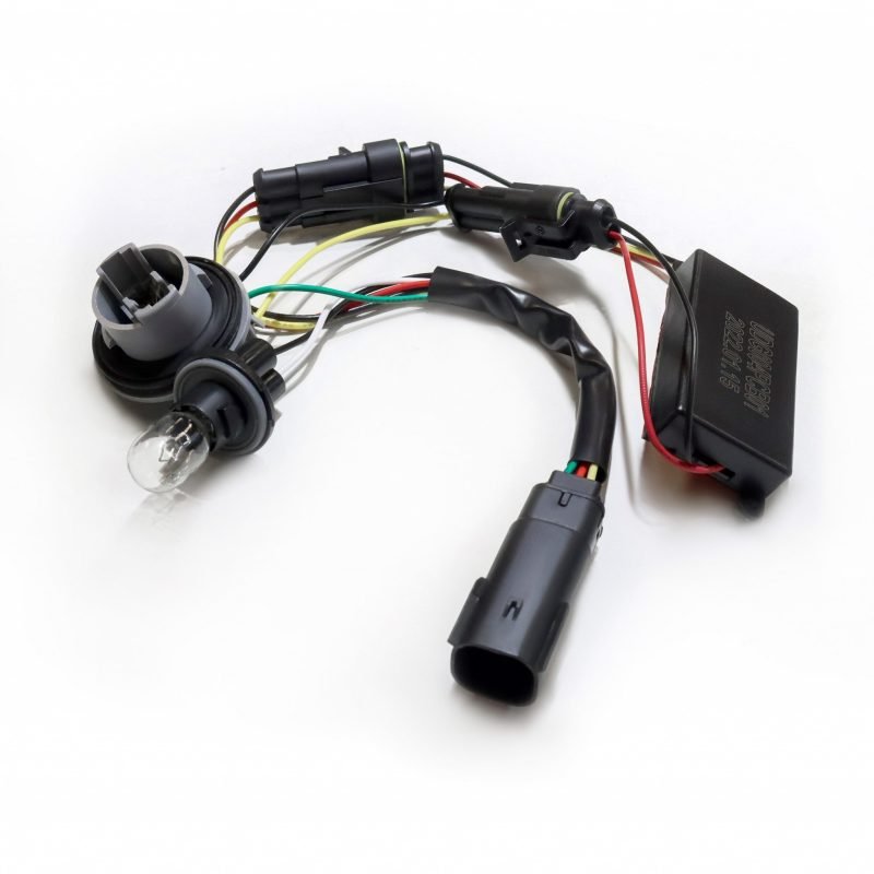 AlphaRex 19 - 22 Dodge Ram 2500/3500 Stock LED Tail Light to AlphaRex Tail Light Converters - Pair - CPC Performance