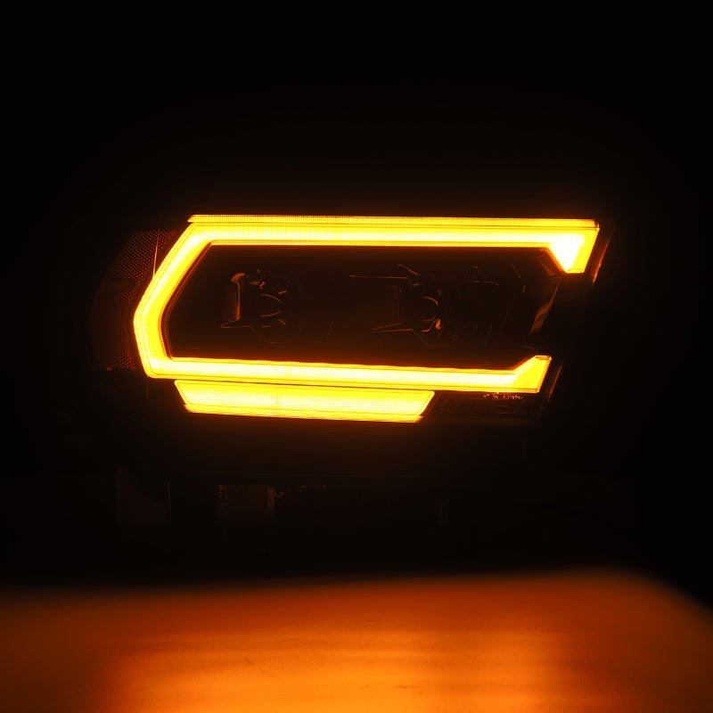 AlphaRex 19 - 22 Ram 1500 LUXX LED Projector Headlights Alpha Black - CPC Performance