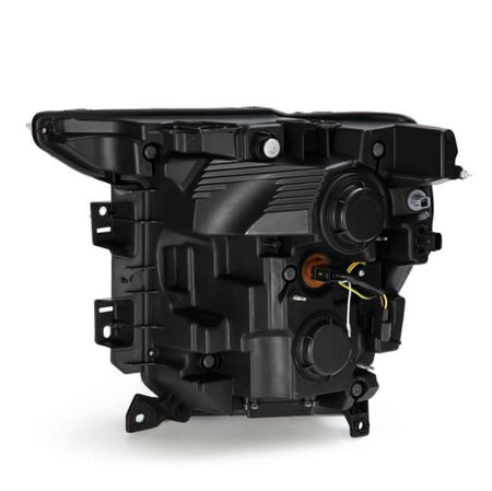 AlphaRex 21 - 22 Ford F150 Luxx - Series Projector Headlights Alpha - Black w/Activ Light/Seq Signal - CPC Performance