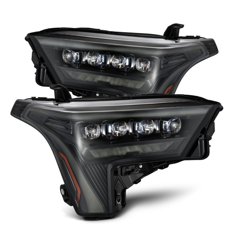 AlphaRex 22 - 23 Toyota Tundra NOVA - Series Headlights Alpha - Black w/Amber DRL - Req 810029 OR 810030 - CPC Performance