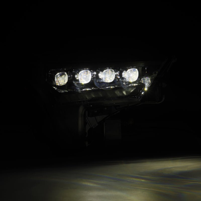 AlphaRex 22 - 23 Toyota Tundra NOVA - Series Headlights Alpha - Blk w/White DRL - Req 810029 OR 810030 - CPC Performance