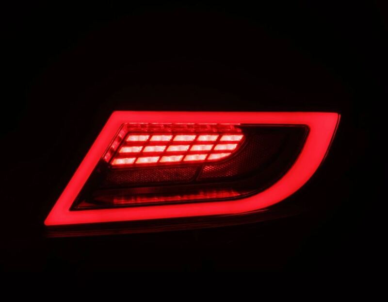 AlphaRex 22 - 24 Toyota GR86 LUXX LED Taillights Vivid Red - CPC Performance