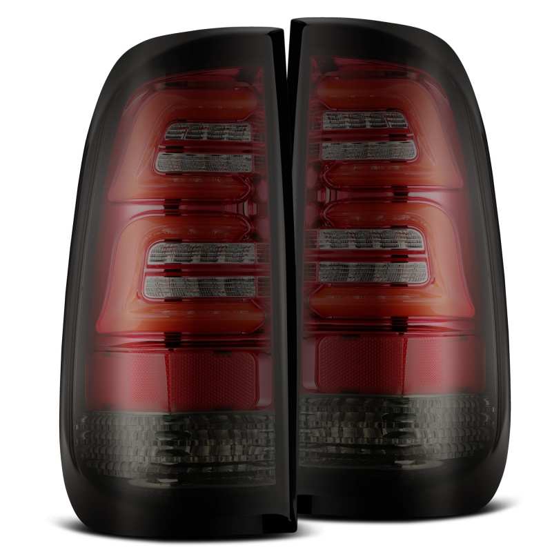 AlphaRex 97 - 03 Ford F - 150 (Excl 4 Door SuperCrew Cab) PRO - Series LED Tail Lights Red Smoke - CPC Performance