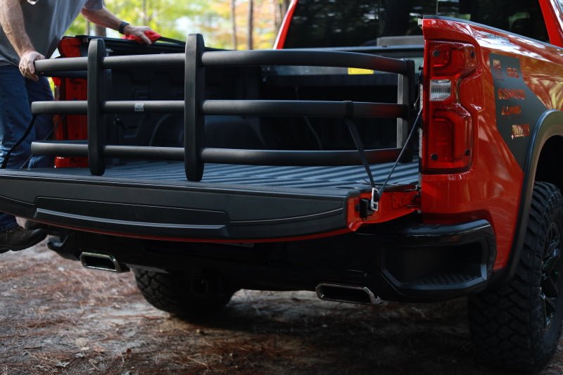 AMP Research 20 - 23 Chevrolet/GMC Silverado/Sierra 1500 (No Multipro Tailgt) Bedxtender HD Max - Blk - CPC Performance