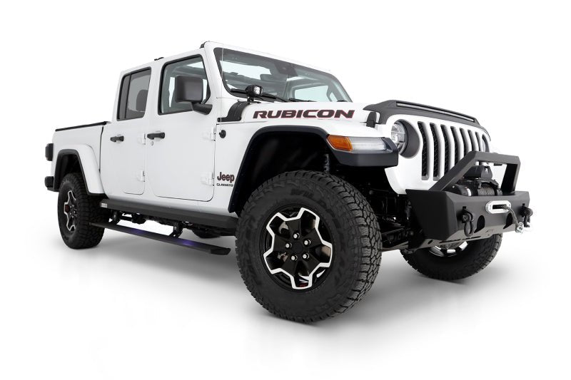 AMP Research 20 - 24 Jeep JT Gladiator (Launch/Overlnd/Rubicon/Sport/Sport S) PowerStep XL - Black - CPC Performance