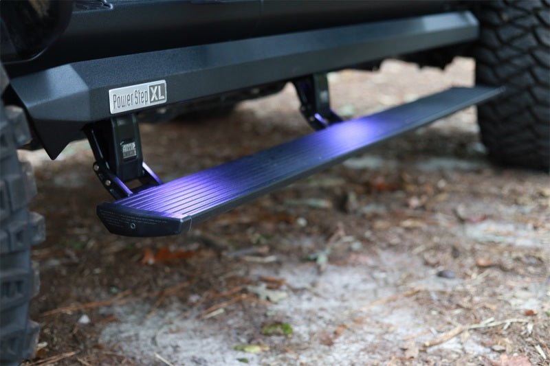 AMP Research 2021 Ford F - 150 SuperCrew & 22 - 23 F - 150 Lightning CC PowerStep XL - Black - CPC Performance