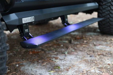 AMP Research 2022 Ford F - 250/350/450 (250/350 Only Sync 4 Models) Crew Cab PowerStep XL - Black - CPC Performance